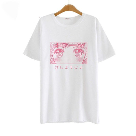 Polyester milk silk short-sleeved T-shirt