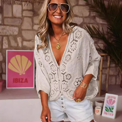 Elisette LaceWhisper Blouse