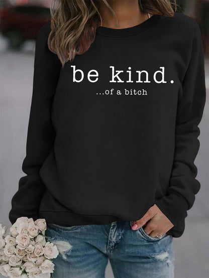 VoguePrint Round Neck Hoodie