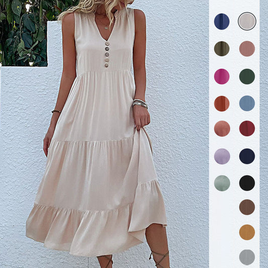 LumaFlow Vest Dress