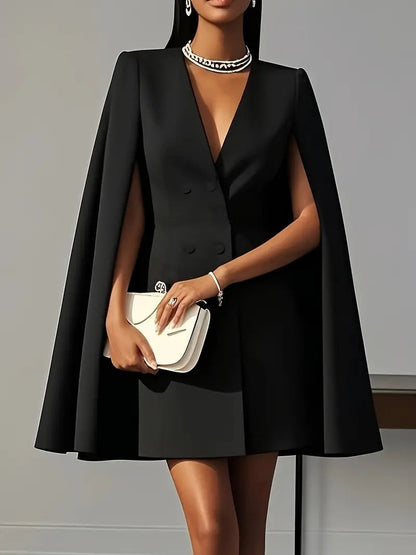 Véronne Cape Dress
