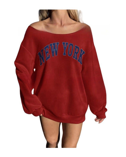 Lexa SlouchScript Sweater