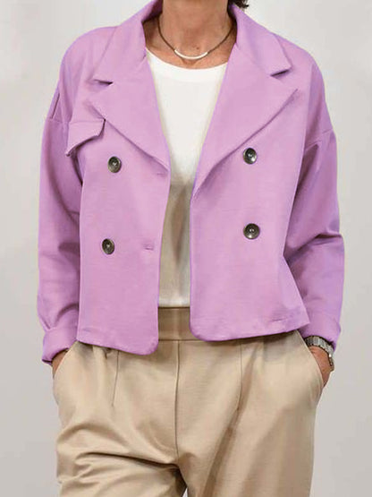 ÉlanChic Double-Breasted Blazer