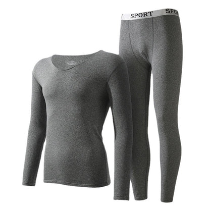 Milk Silk Seamless  Thermal Underwear Men's Suit