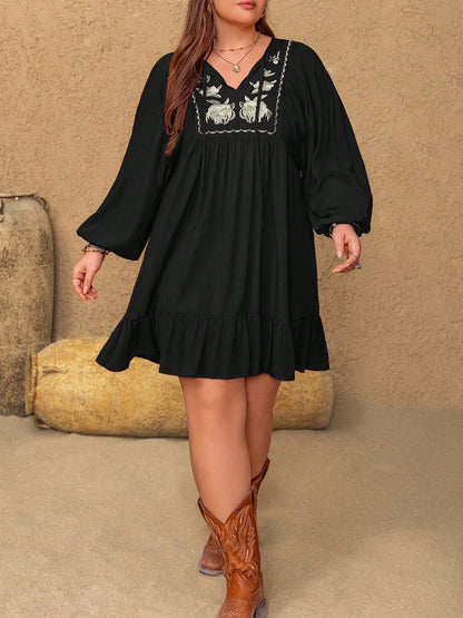 The MeadowWhisper Embroidered Dress
