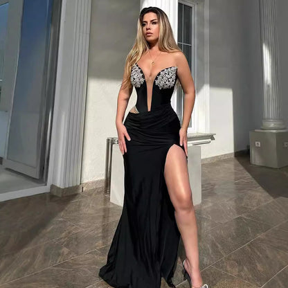 Noir Prism Gown