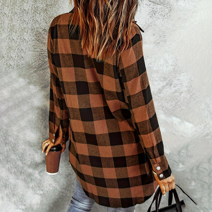 Harvest Plaid Button-Up Shirt