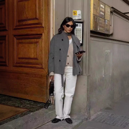 ClassicWarm Wool Overcoat