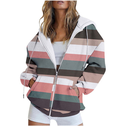 CityPrint Zip Sweater