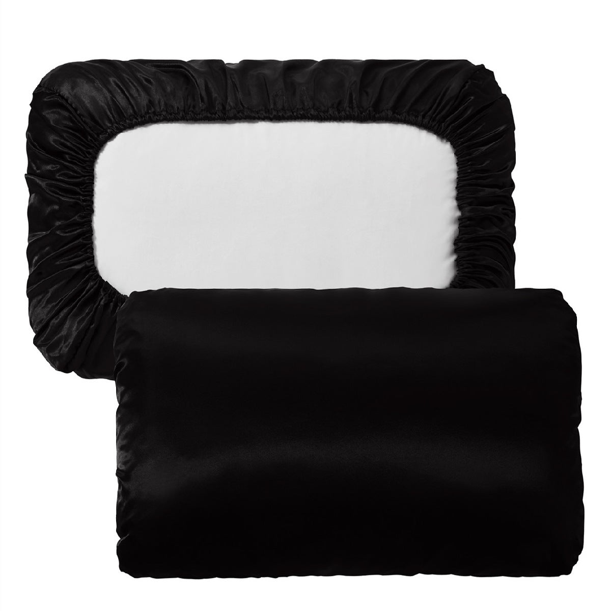 High-end Super Soft Anti-wrinkle Memory Satin Pillowcase Elastic Type
