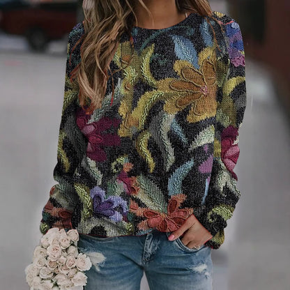 EthnoEase Retro Sweatshirt
