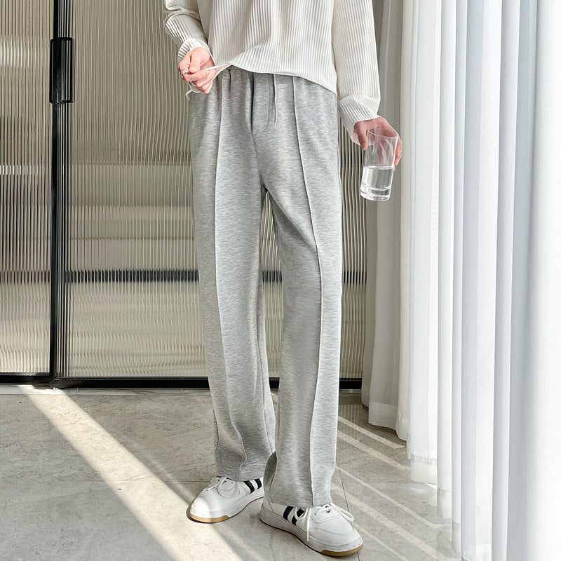 Ice Silk Draping Sports Trousers