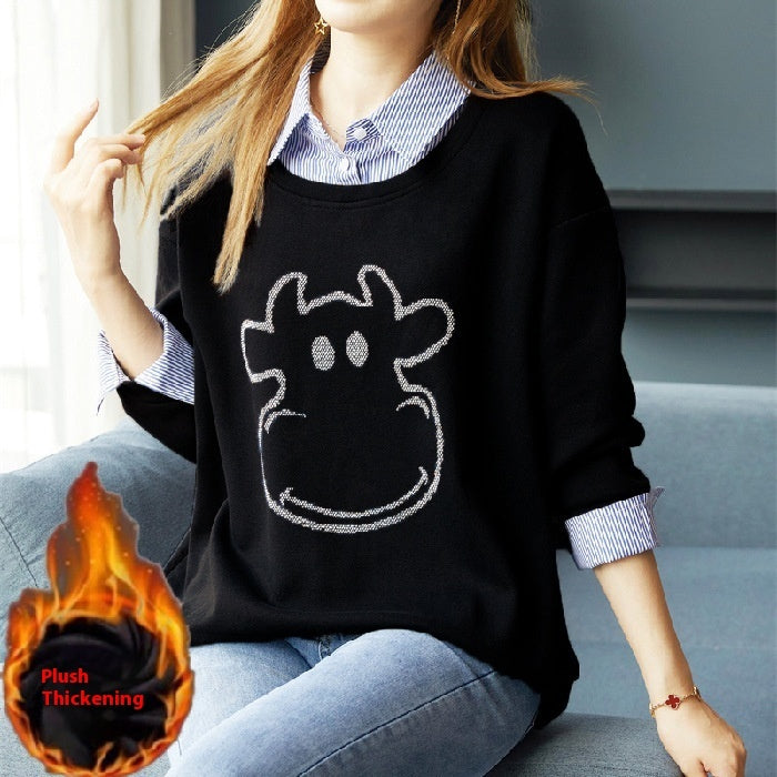 LayerLuxe Faux-Two Sweater