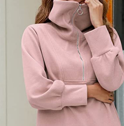 ZipEase Drop-Shoulder Hoodie