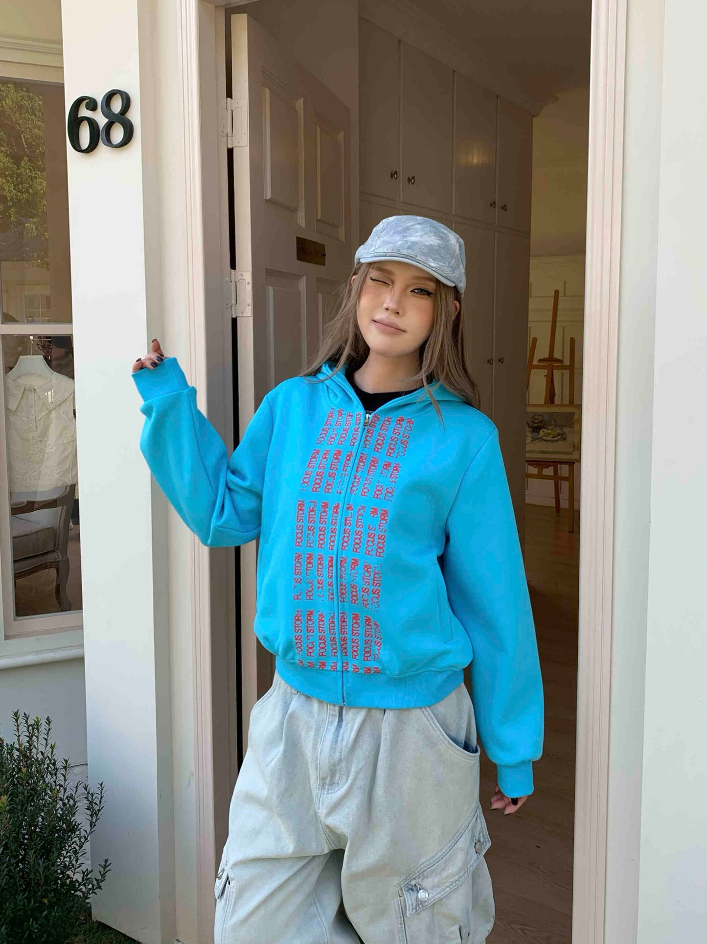 LuxeBond Lettered Hoodie