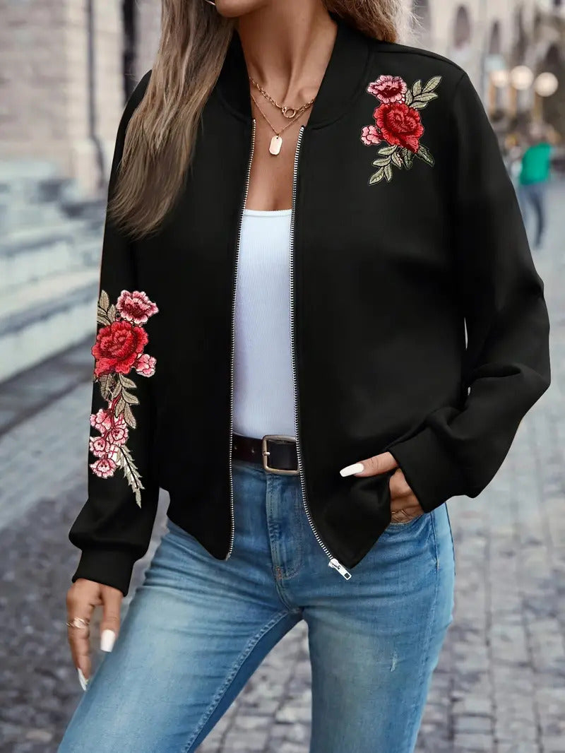 PrintEase Full-Zip Cardigan Coat