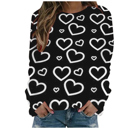 PrintEase Loose Sweatshirt