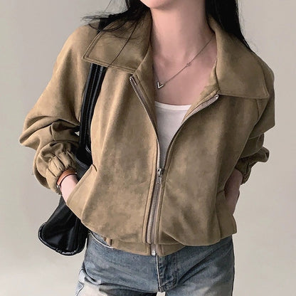 Parisienne Suede Charm Jacket