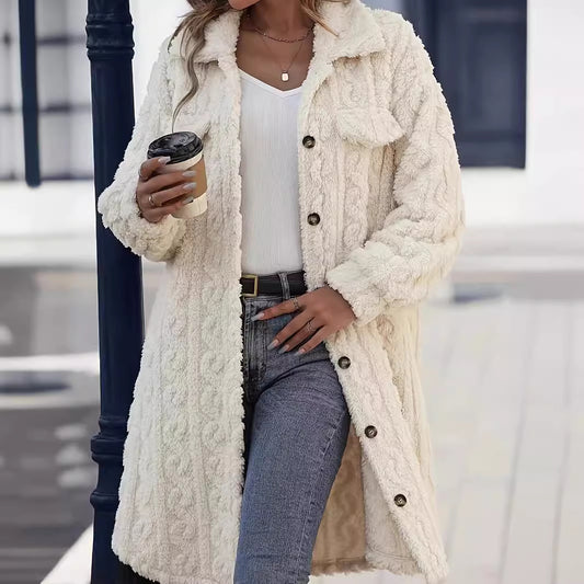 LuxePlush Longline Coat