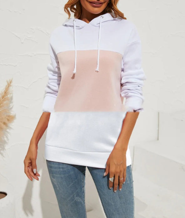 ColorWeave Horizon Hoodie