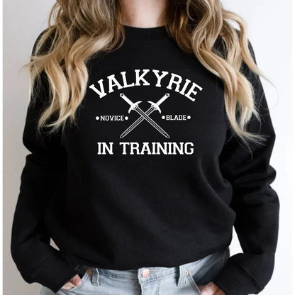 Valkyrie In Training SweatShirt Sarah J Maas