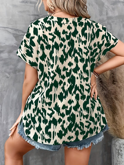 The BreezeBloom Blouse