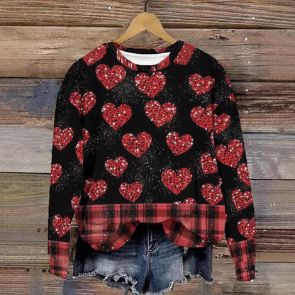 HeartGlow Pullover Hoodie