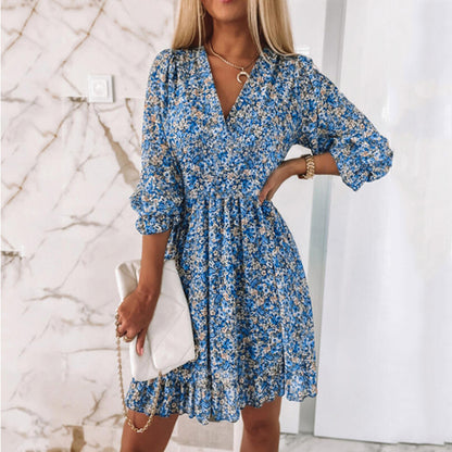 SolBloom Boho Swing Dress
