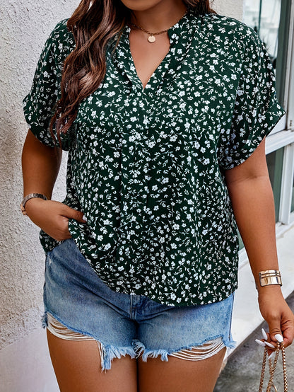The BreezeCharm Batwing Blouse