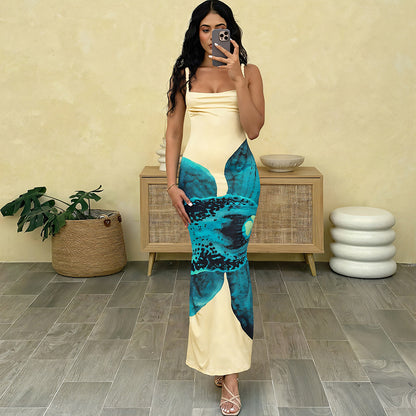 Heatwave Muse Backless Sheath Dress