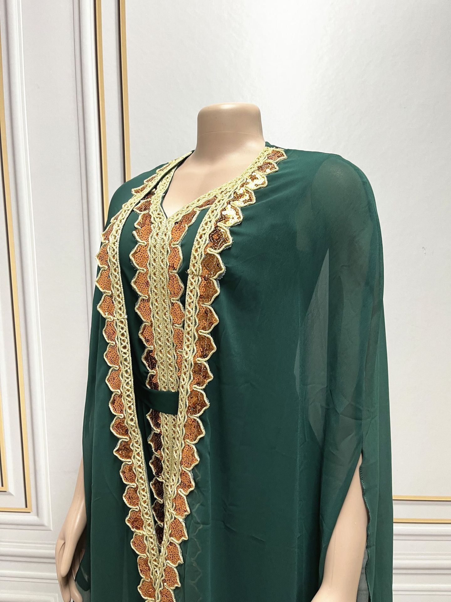 Zuleyha RadianceCape Gown
