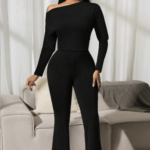 Velora Off-Shoulder Jumpsuit