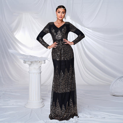 Celestia Noir Gown