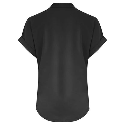 Serenelle V-Button Blouse