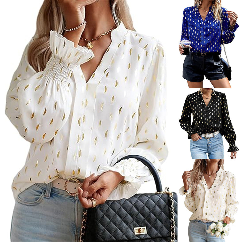 Aurelia GildGlow Blouse