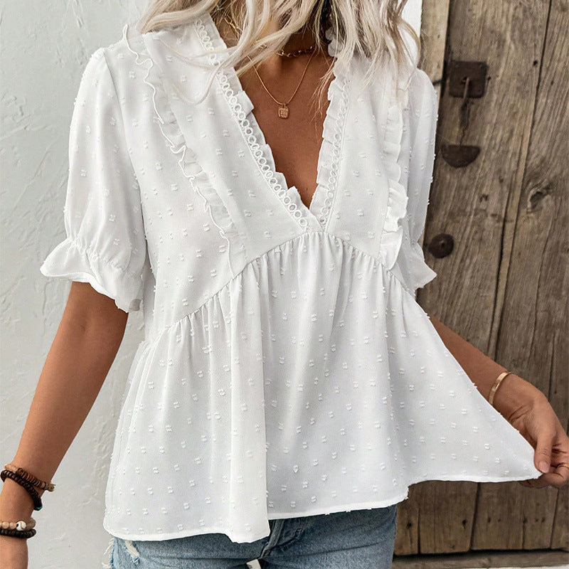 FleurFrost LaceTop