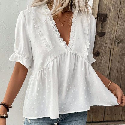 FleurFrost LaceTop