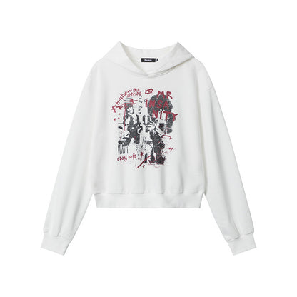 RetroScript™ Short Hoodie