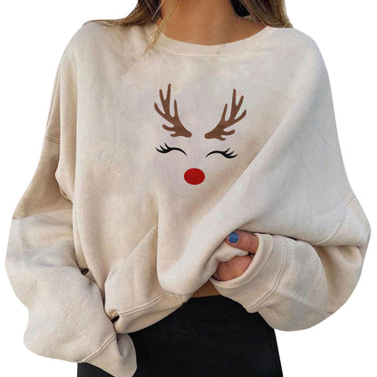 MerryEase Print Sweatshirt