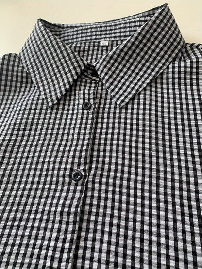 ClaraPlaid EaseShirt