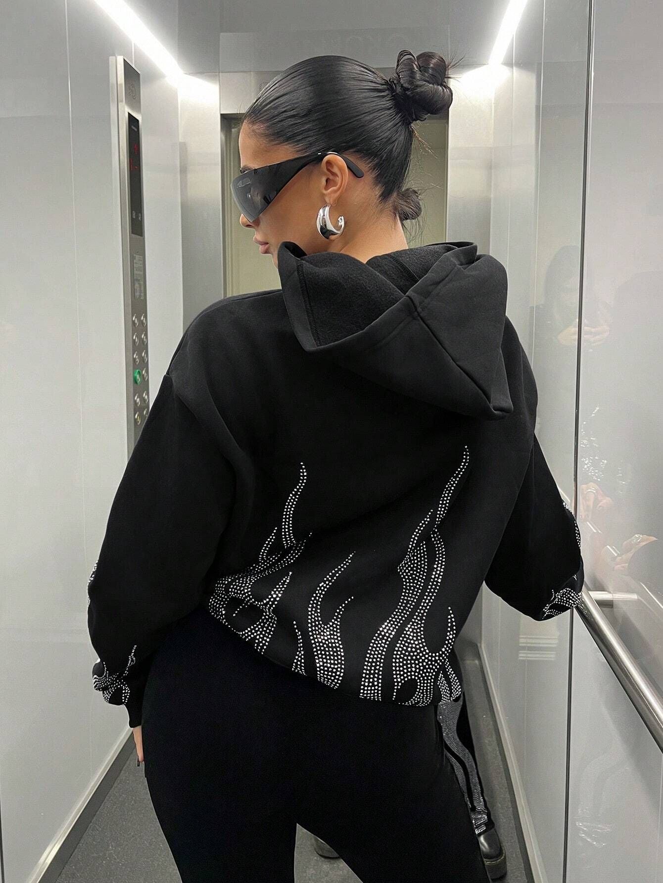 BlazeGlam Zip Hoodie