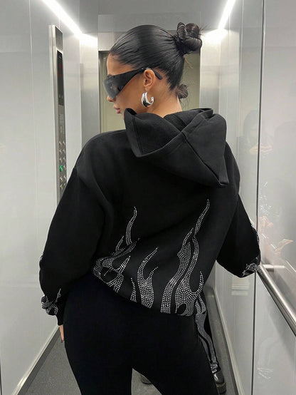 BlazeGlam Zip Hoodie
