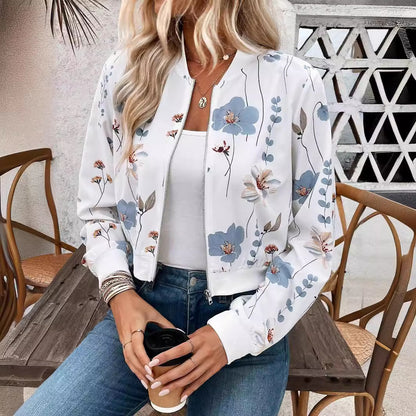 BloomLuxe Zip Jacket