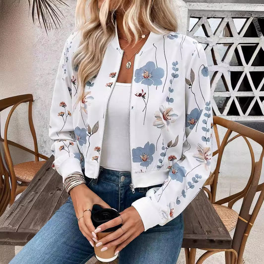 BloomLuxe Zip Jacket