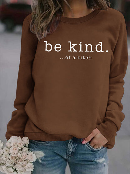 VoguePrint Round Neck Hoodie