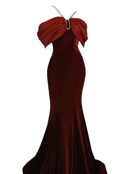 Velour Siren Gown