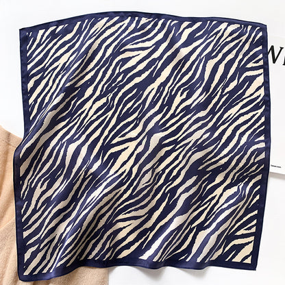 Women's Spring And Autumn Silk Scarf Small Square