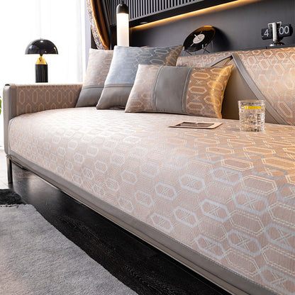 Home Fashion Non-slip Ice Silk Sofa Cushion
