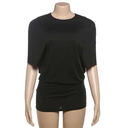 Luna Noir Backless Sheath Dress