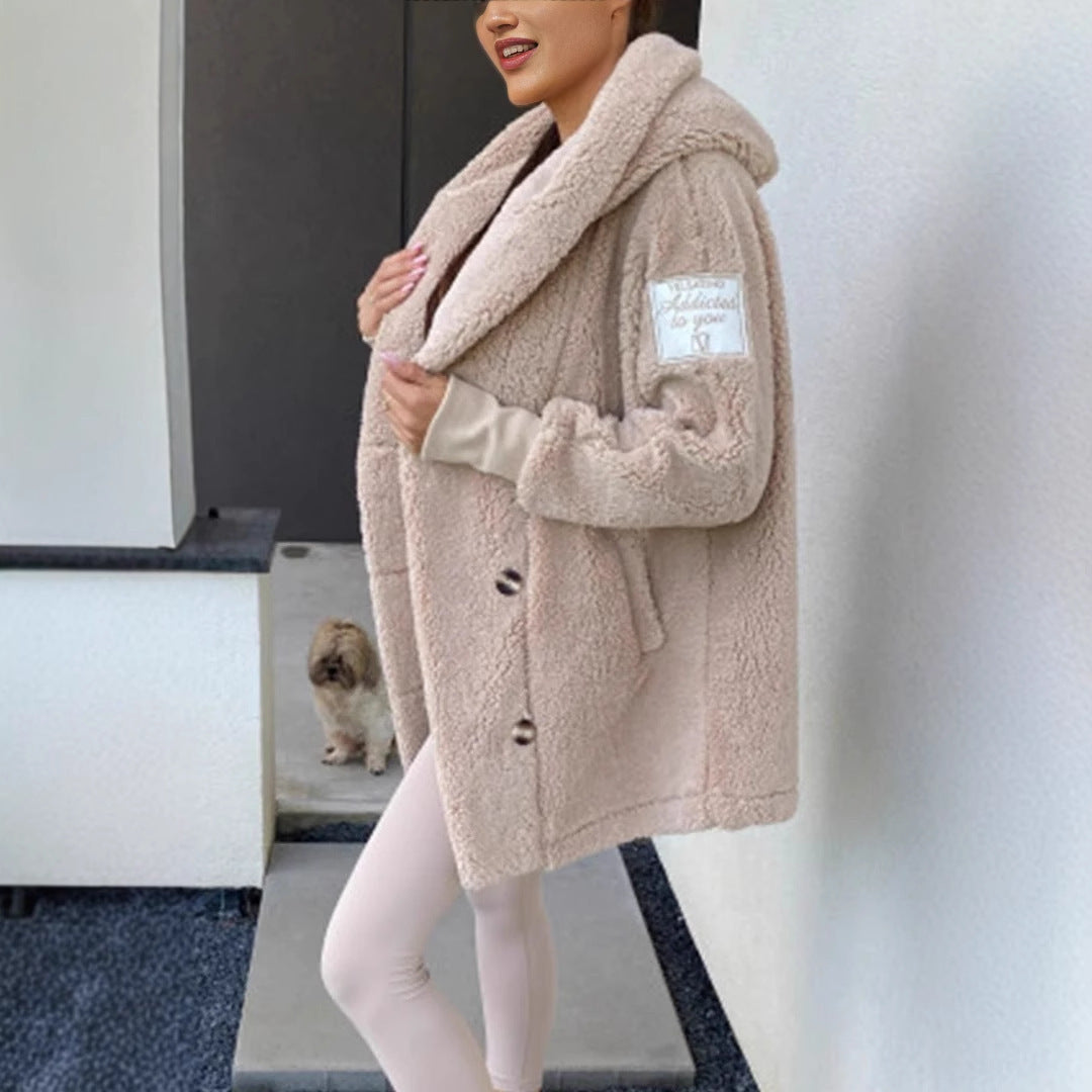 CloudSnug Plush Hooded Coat